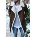 Men's Winter Polar Fleece Suede Cloth Keep Warm Coat