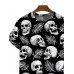 Men's Black Skull Resort Short Sleeve T-Shirt