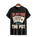 Retro Gambling Poker Short Sleeve T-Shirt